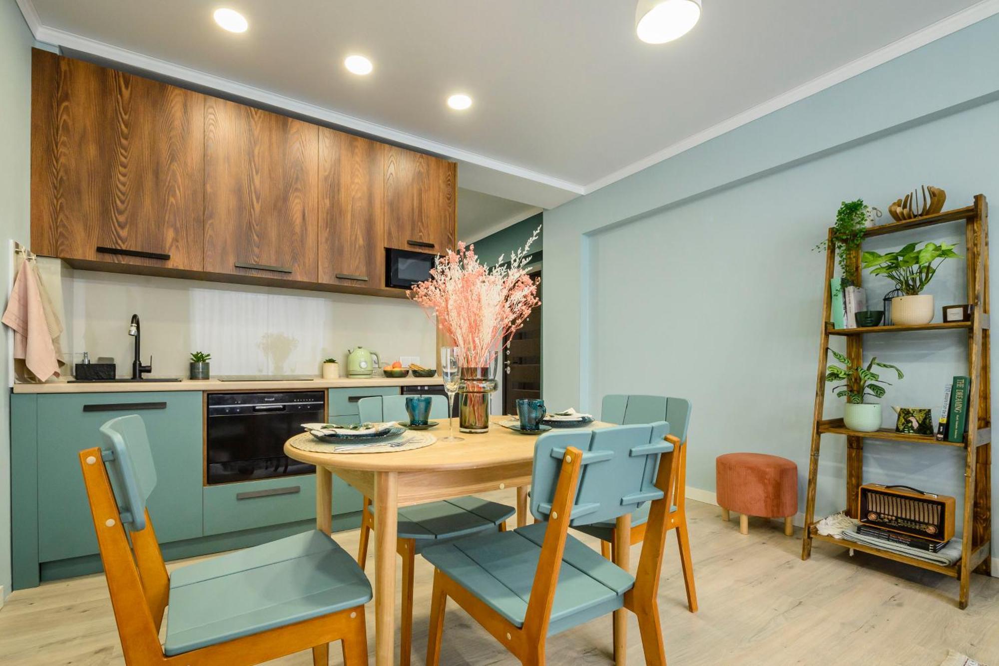 Mid-Century Charm Apartments В Центре Алматы ภายนอก รูปภาพ